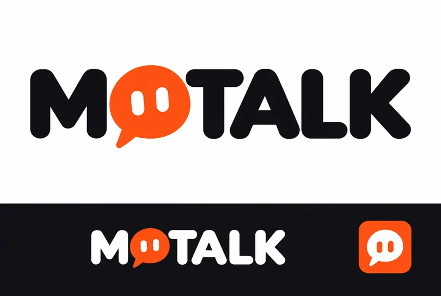 MOTALK 영문 로고 시안
